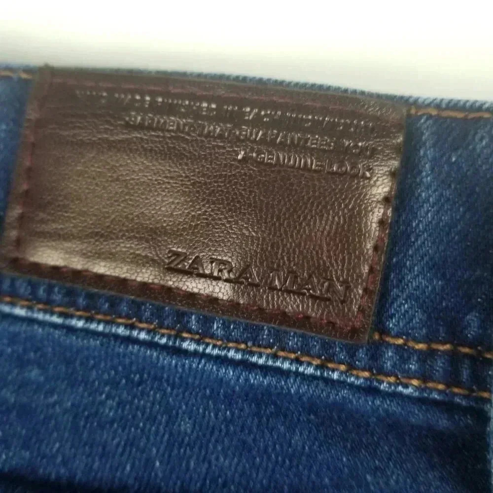 Zara Man Denim Jeans Size 34 - Picture 5 of 6